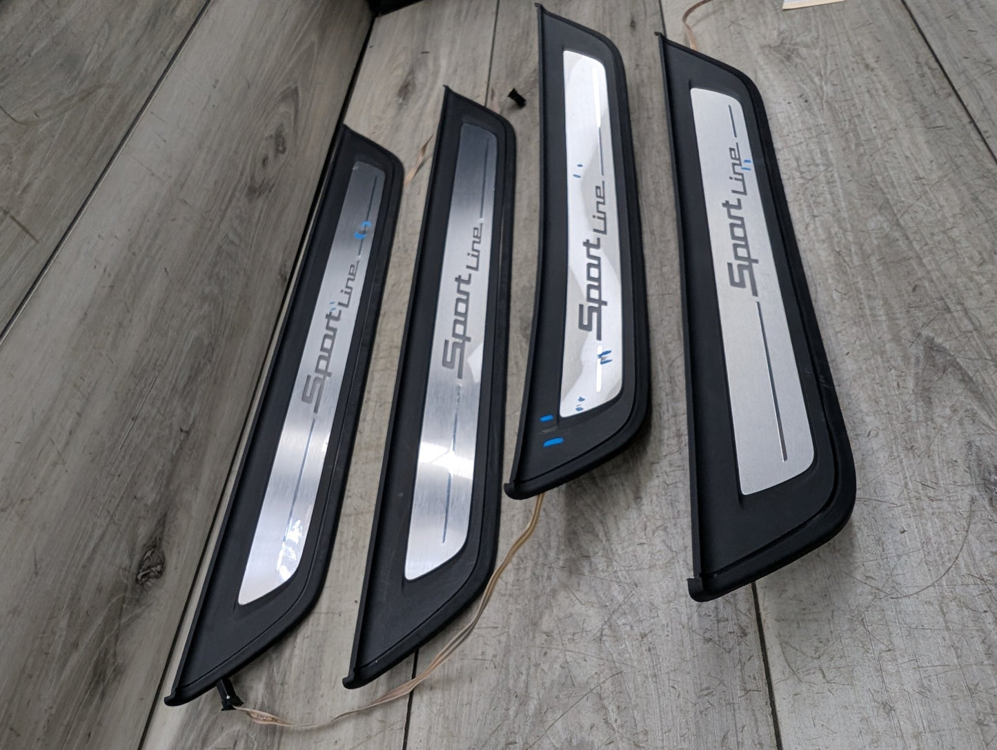2017-2023 BMW 530i G30 Front Rear Left Right Scuff Plate Door Sill SPORT SET 7405774