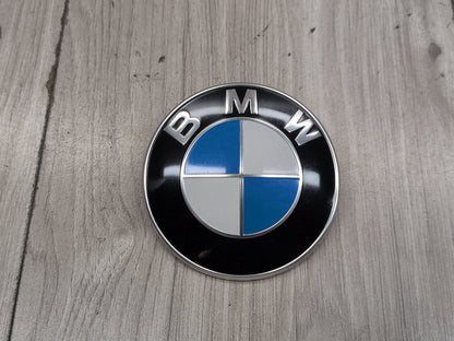 OEM BMW E82 E92 F02 F10 F22 F30 F44 F82 Rear Trunk Lid Round Emblem Logo 82MM