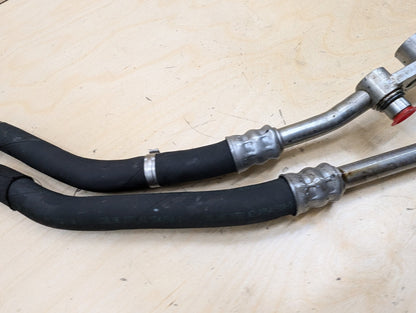 07-15 OEM BMW E84 X1 E90 E92 E93 335 Engine N54 N55 Oil Cooler Lines PAIR