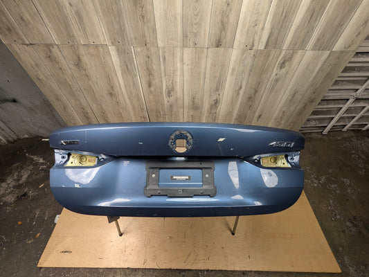 21-26 OEM BMW G22 G82 430 440 M4 Rear Trunk Lid Panel Deck Shell Blue 7956379 Blue C4F