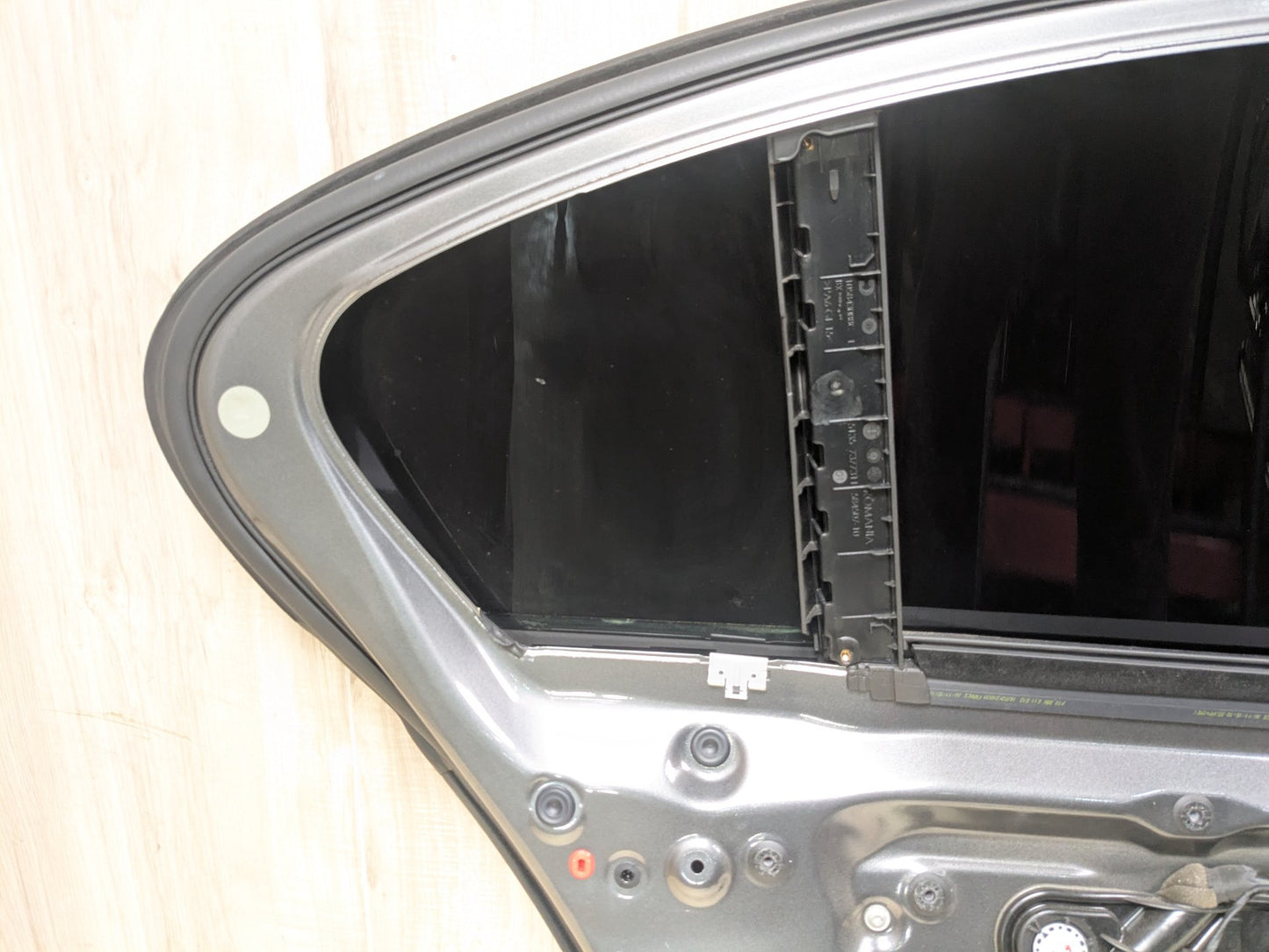 16-22 OEM BMW G11 G12 740 750 M760 Rear Left Driver Door Shell Panel Gray C26 MAGELLANGRAU METALLIC (C26)