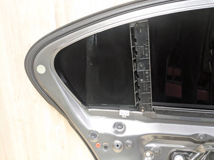 16-22 OEM BMW G11 G12 740 750 M760 Rear Left Driver Door Shell Panel Gray C26 MAGELLANGRAU METALLIC (C26)