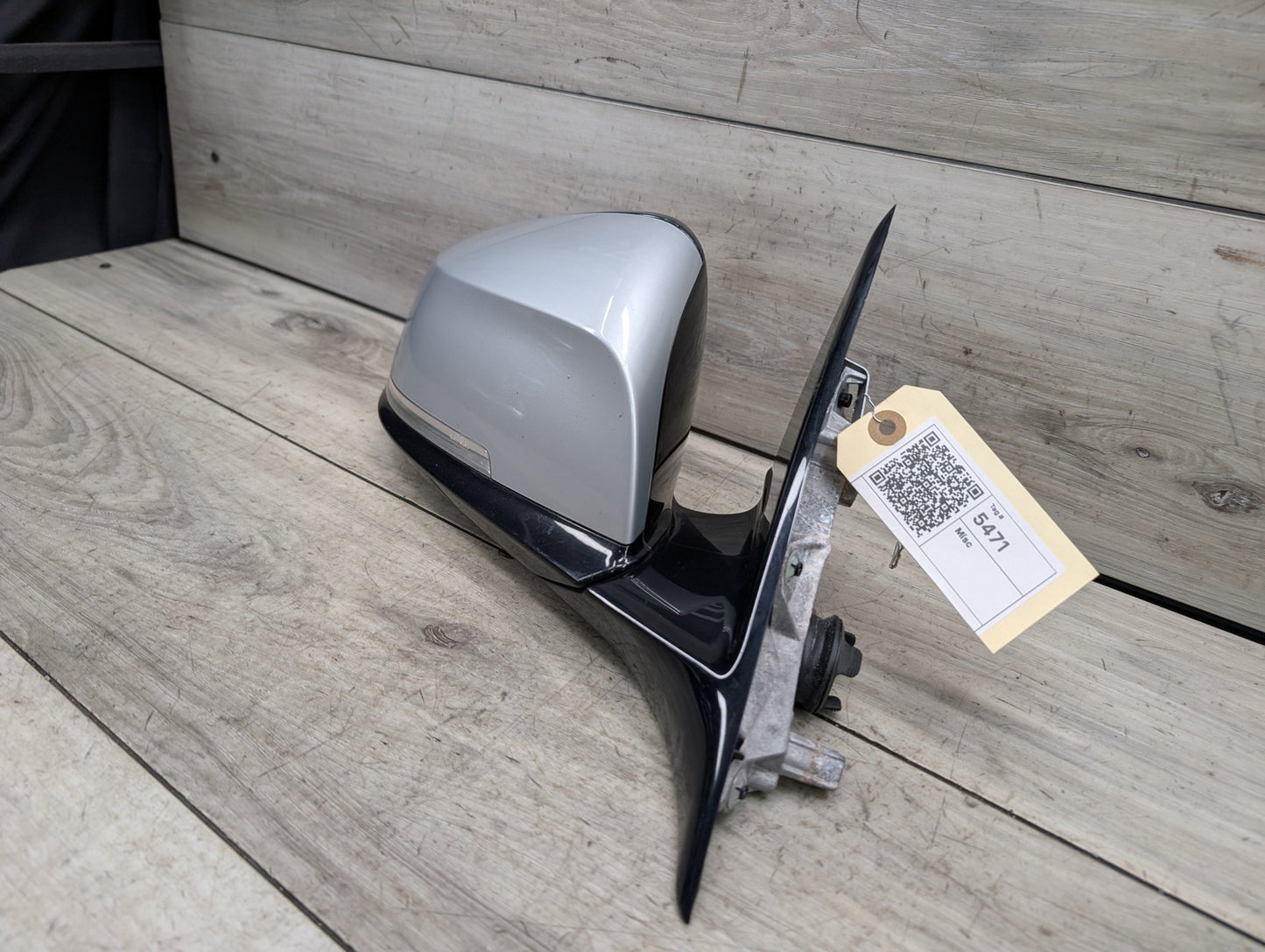 OEM BMW F30 328 330 335 340 Right Passenger Side Mirror Heated Dip SHADOW GLOSS