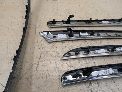 2011-2017 Audi RS5 Front Rear Center Console Door Interior Trim SET CARBON FIBER