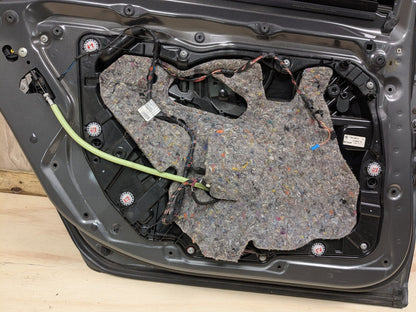16-22 OEM BMW G11 G12 740 750 M760 Rear Left Driver Door Shell Panel Gray C26 MAGELLANGRAU METALLIC (C26)