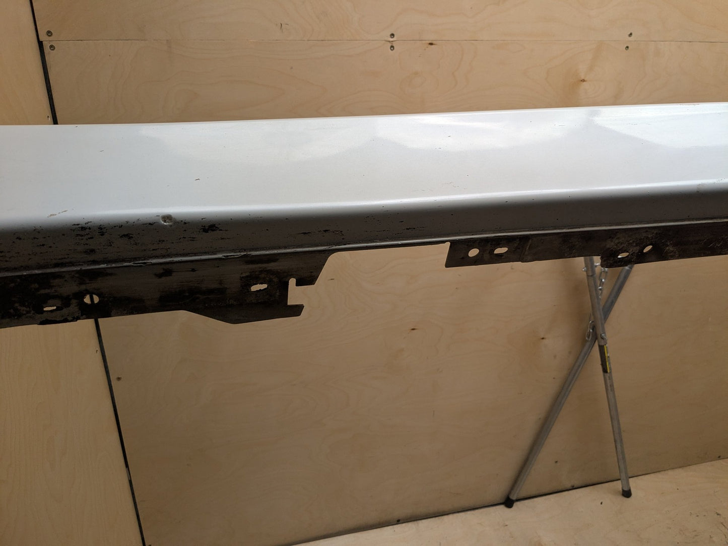 BMW OEM F30 328 335 320 Left Driver Side Skirt Rocker Panel White A96