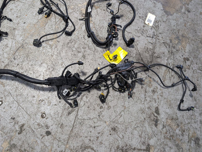 2017-2023 BMW G30 530i B46B20O0 Engine Motor Transmission Wiring Wire Harness SET 8642929