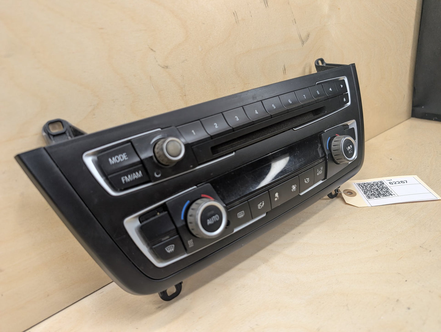2012-2018 BMW 335i F30 Front AC Heater Climate Control Switch 9226784