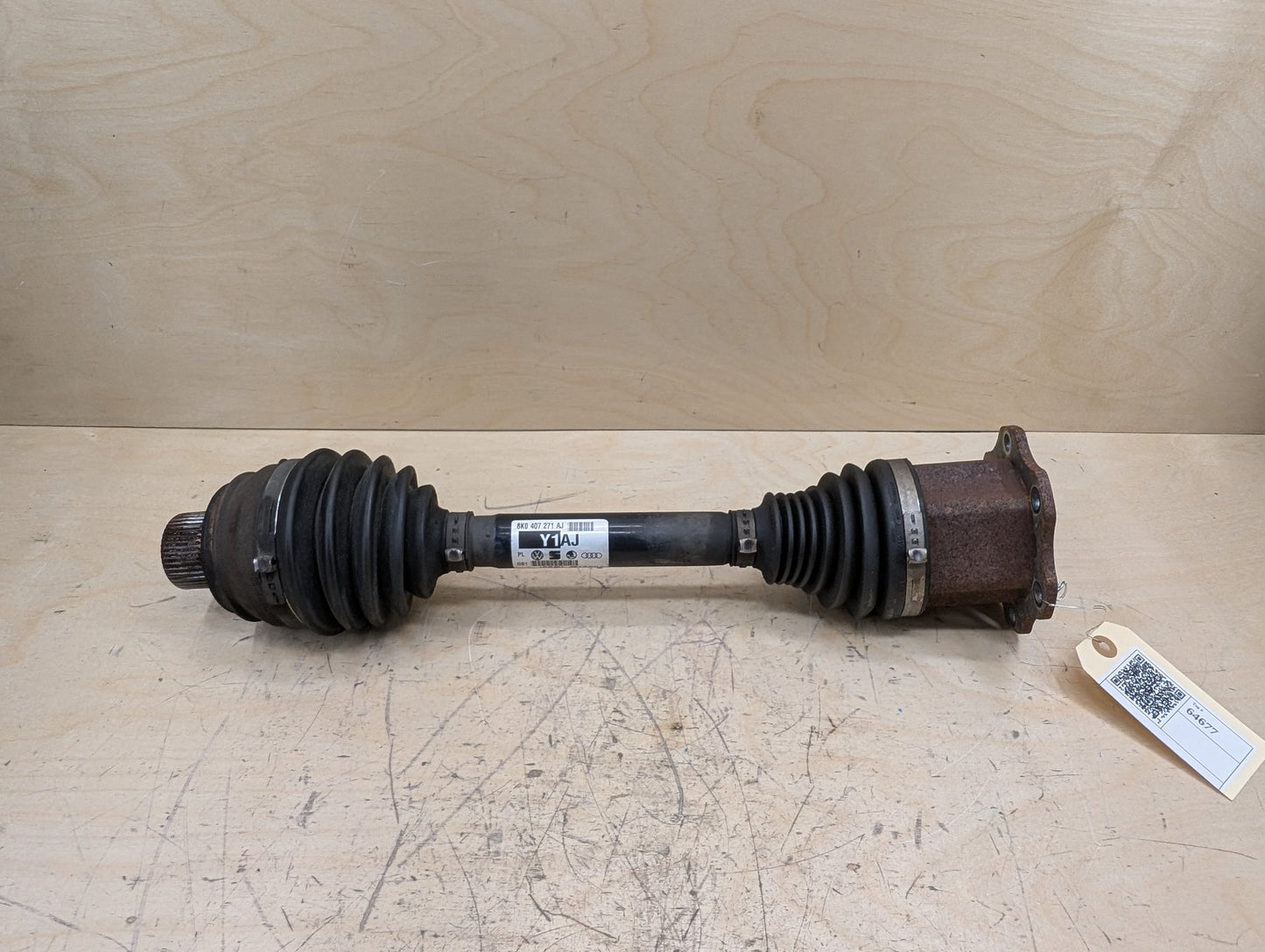 2011-2017 OEM Audi RS5 8T Front Left or Right Half Shaft Output CV Axle