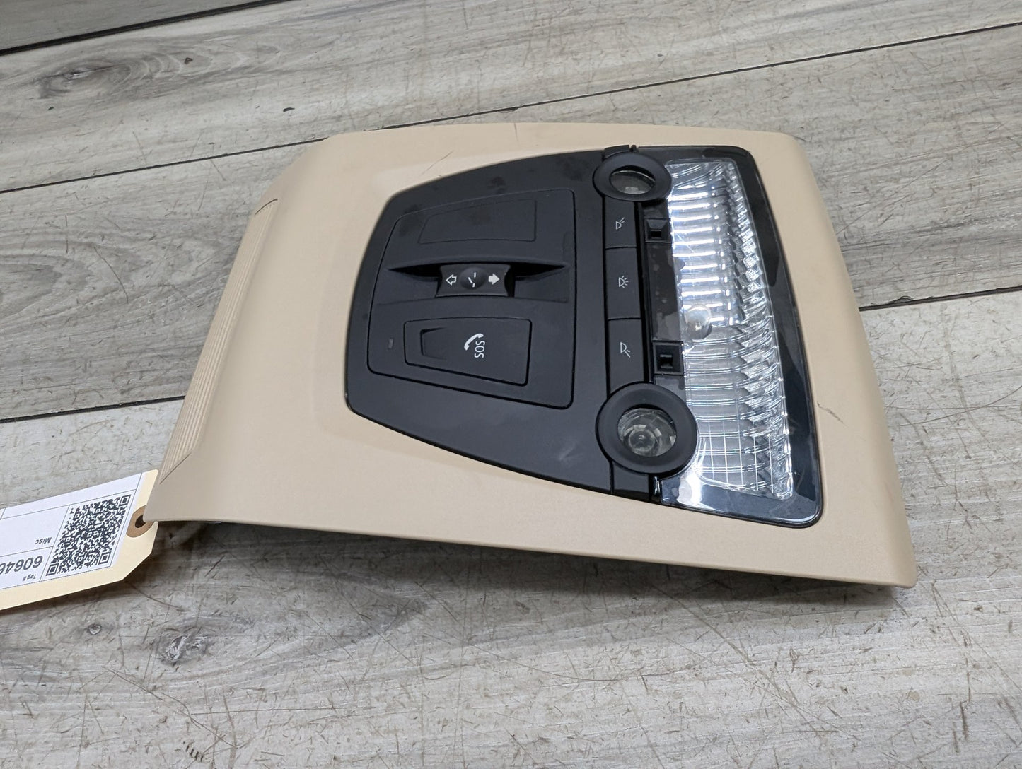2011-2016 BMW 535i F10 Headliner Overhead Dome Light Switch Module 9276232