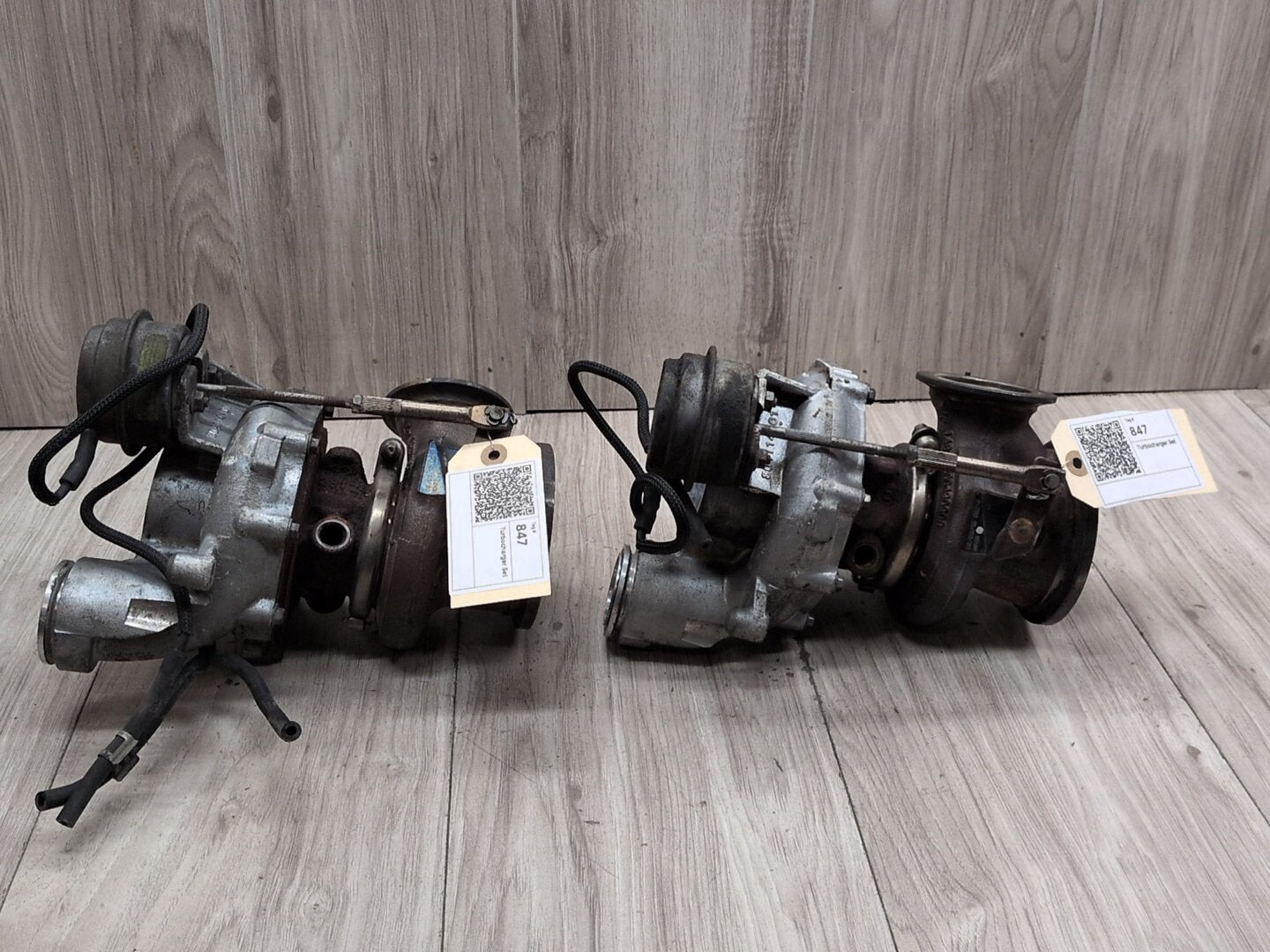OEM BMW F13 F06 F10 F01 F02 F15 F16 Turbo Turbocharger N63TU Engine SET PWG