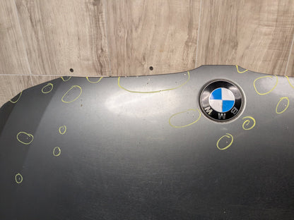 04-10 BMW E60 Hood Bonnet Shell Panel Grey A52