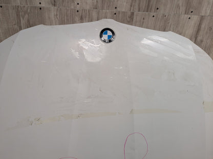 2006-2011 BMW 328i E90 Hood Bonnet Shell Panel White 300