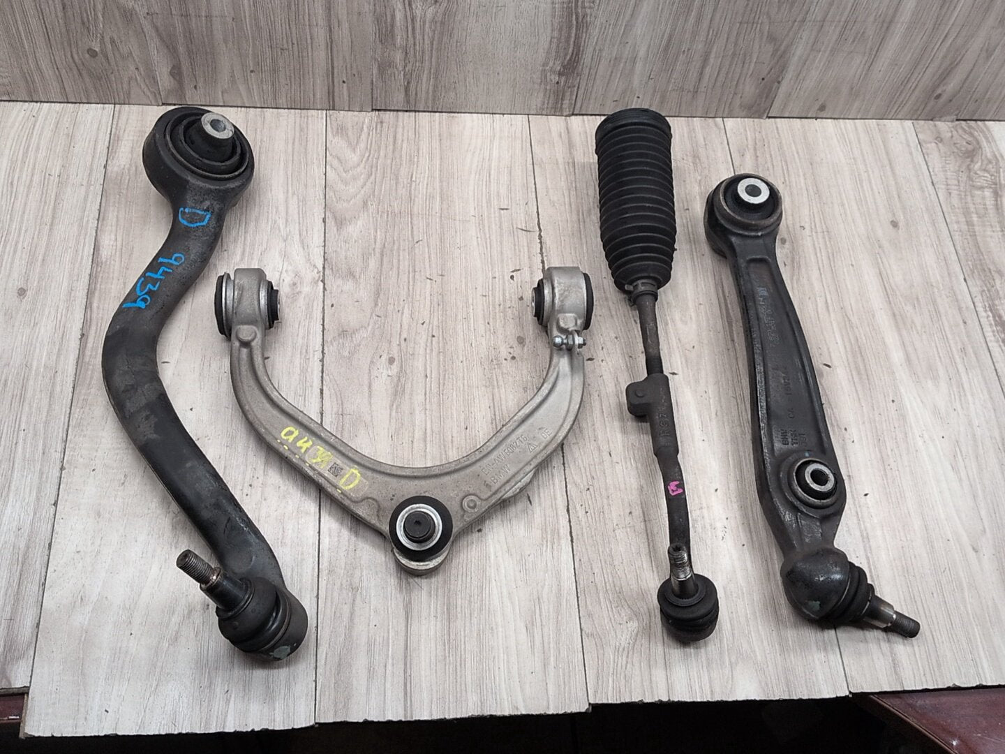 2014 - 2018 BMW X5 F85 Front Left Driver Control Arms SET 7850157 S63B44T2