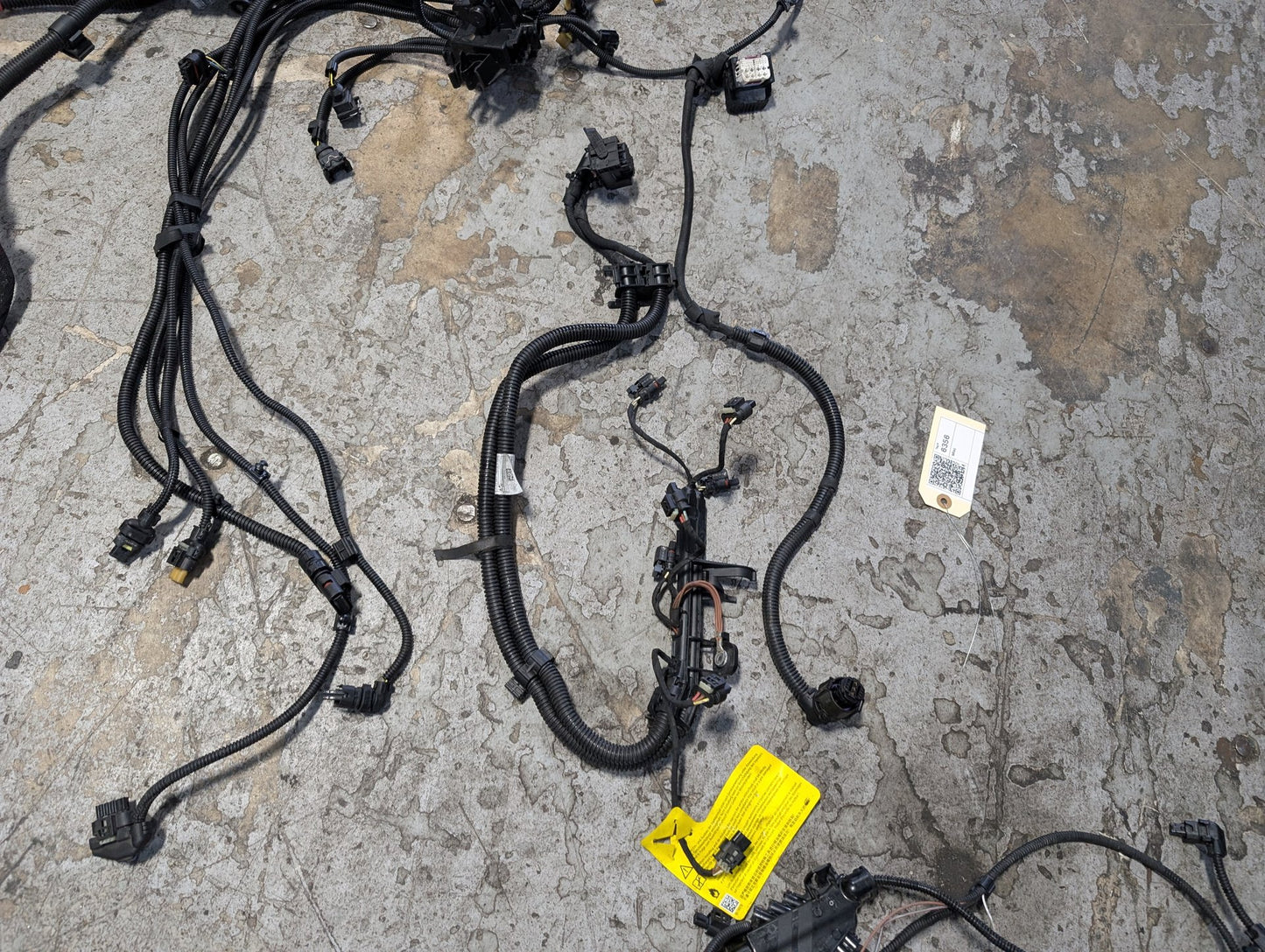 2017-2023 BMW G30 530i B46B20O0 Engine Motor Transmission Wiring Wire Harness SET 8642929