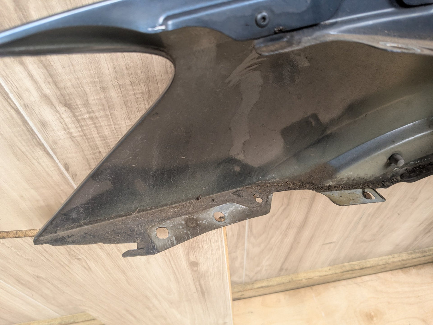 2015-2018 Audi Q3 8U Front Right Passenger Fender Panel Blue D2/X5L