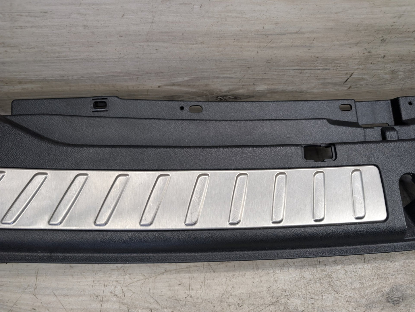 2018-2024 BMW X3 G01 Rear Trunk Cargo Scuff Loading Trim Cover Plate 7396611