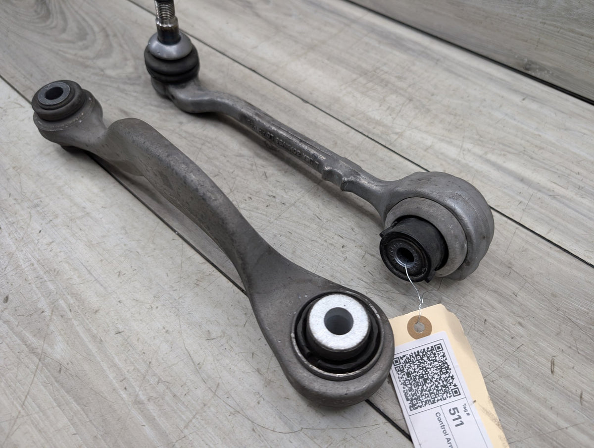 2018-2024 BMW X3 G01 Rear Left Driver Control Arms SET 6871011 18-24 OEM BMW G01 G02 X3 X4 Rear Left Driver Side Upper Control Arm PAIR