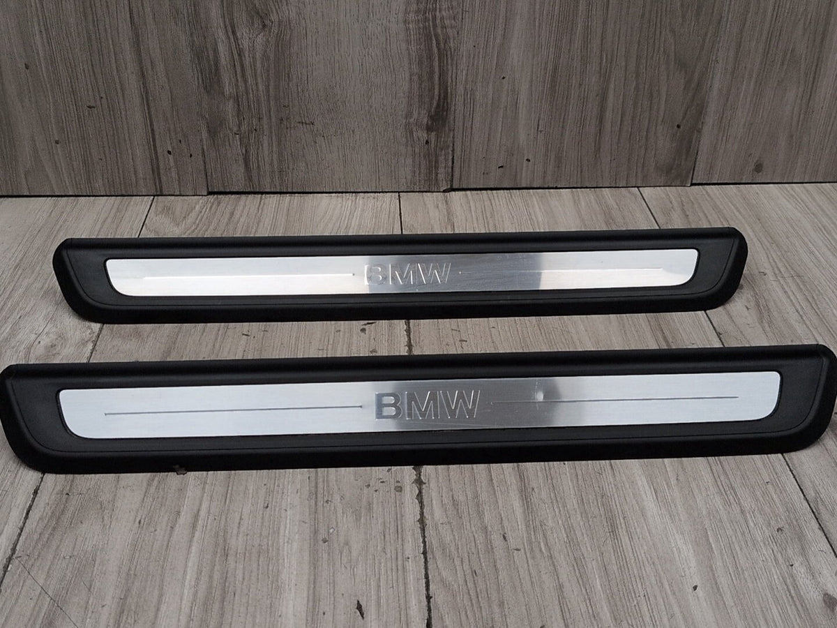 2019-2026 BMW 330i G20 Front Left Right Scuff Plate Door Sill SET 7407377 OEM