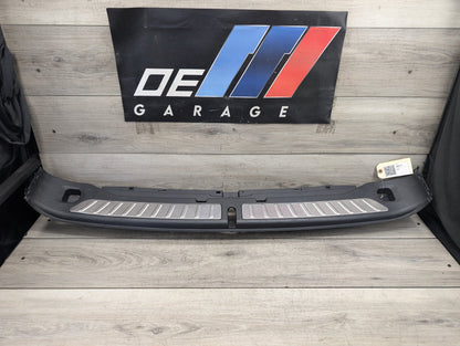 2018 - 2024 BMW X3 G01 Rear Trunk Cargo Scuff Loading Trim Cover Plate 7396611 B46B20O1