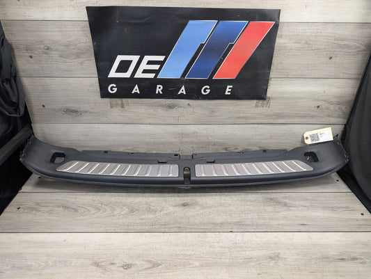 2018 - 2024 BMW X3 G01 Rear Trunk Cargo Scuff Loading Trim Cover Plate 7396611 B46B20O1