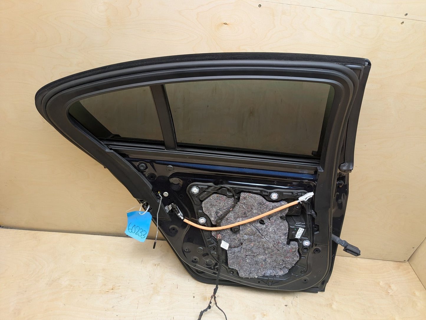 17-23 OEM BMW F90 G30 530 540 M550 M5 Rear Left Driver Door Shell Panel Blue A89
