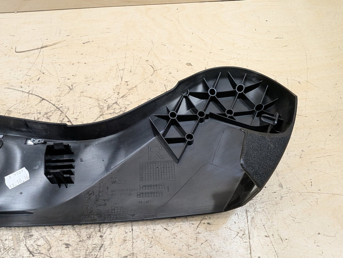2016-2019 BMW 740i G12 Front Right Passenger Seat Switch Trim Bezel 7368556