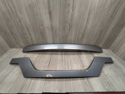 04-10 OEM BMW X3 E83 Liftgate Trunk Exterior Molding Trim SET 7052452