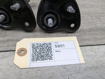 OEM BMW F90 F97 G01 G05 G06 G07 G12* G30 X3 X5 Hood Safety Latch Hook Pair SET