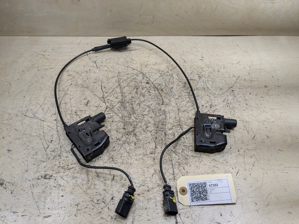 2012-2018 Audi A6 C7 Hood Bonnet Safety Lock Latches SET 4G0823509C OEM