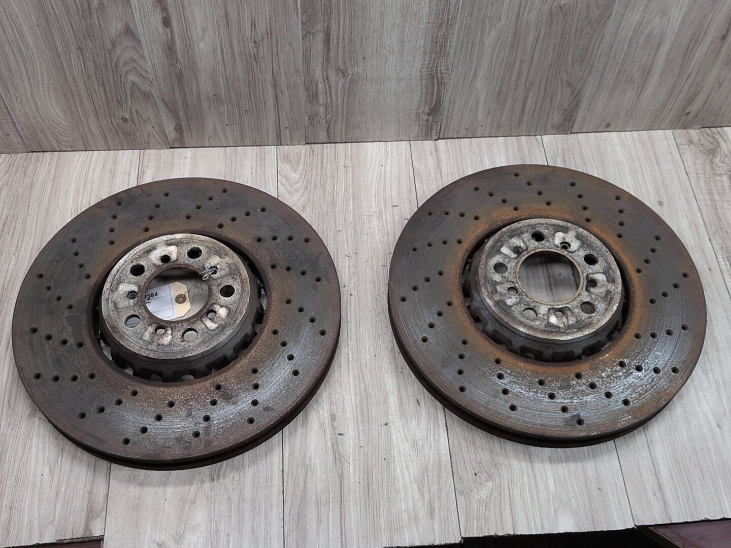 2017 BMW X6 F86- Front Left Right Brake Disc Rotors SET
