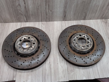 2017 BMW X6 F86- Front Left Right Brake Disc Rotors SET