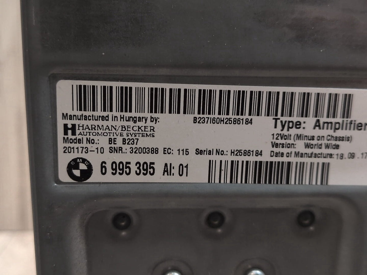 2017-2023 BMW M550i G30 Stereo Audio Amp Amplifier 6995395 OEM