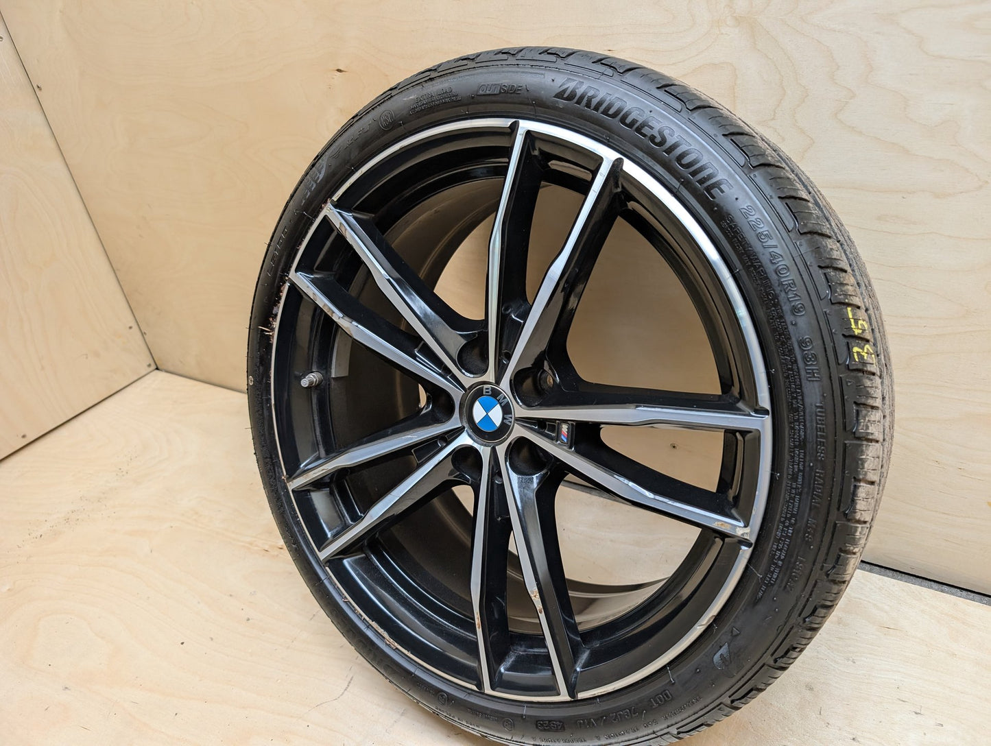 OEM BMW G20 G22 G23 G26 M340 M440 Rim Wheel 19x8" ET:27 Double Spoke Style 791M