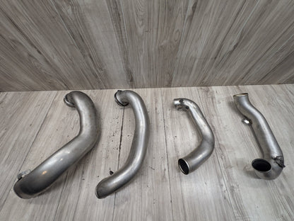 2009-2012 Mercedes-Benz E550 W212 AFTERMARKET Downpipes Down Pipes SET