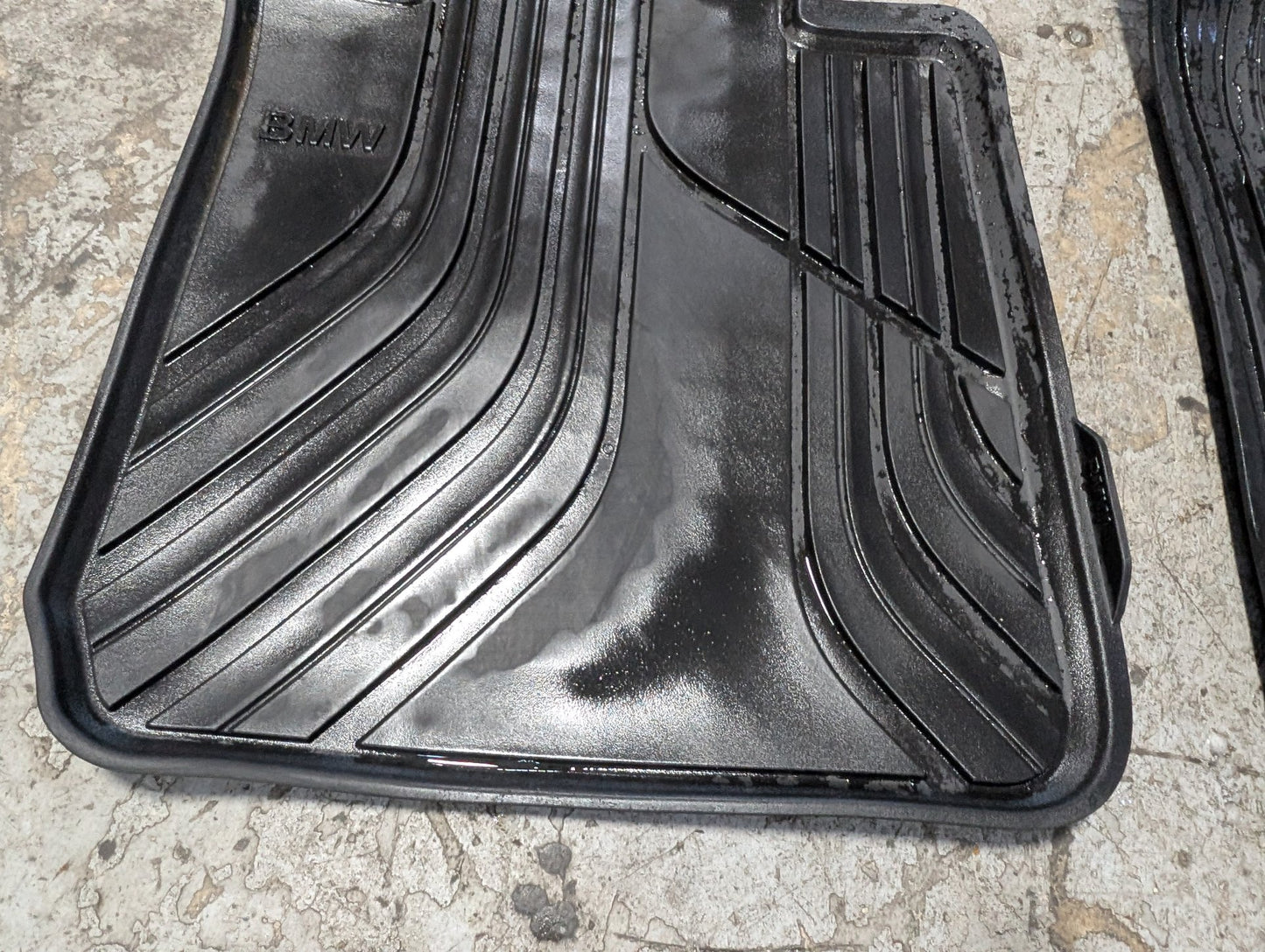 12-18 OEM BMW F30 F80 Front Rear Left Right All Weather Carpet Floor Mats SET