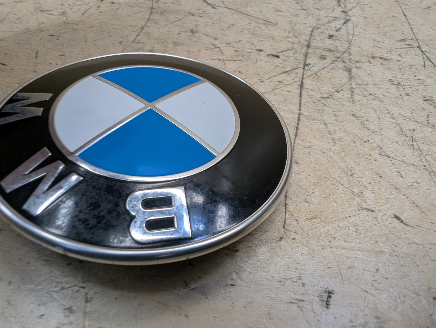 OEM BMW E82 E92 F02 F10 F22 F30 F44 F82 Rear Trunk Lid Round Emblem Logo 82MM