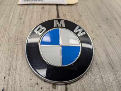 Genuine OEM BMW F39 F90 G20 G30 G80 M3 Bumper Hood Trunk Rear Round Emblem 74mm
