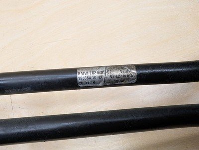 14-19 OEM BMW F15 F16 X5 X6 Transmission Oil Cooler Inlet Outlet Hose Line N55
