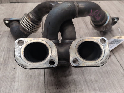 2014 - 2018 BMW X5 F85 Left Right Engine Motor Exhaust Manifolds SET 7849461 S63B44T2
