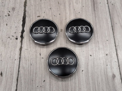 2018-2023 Audi S4 B9 - Wheel Rim Hub Center Cap SET PN: 8W0601170BL