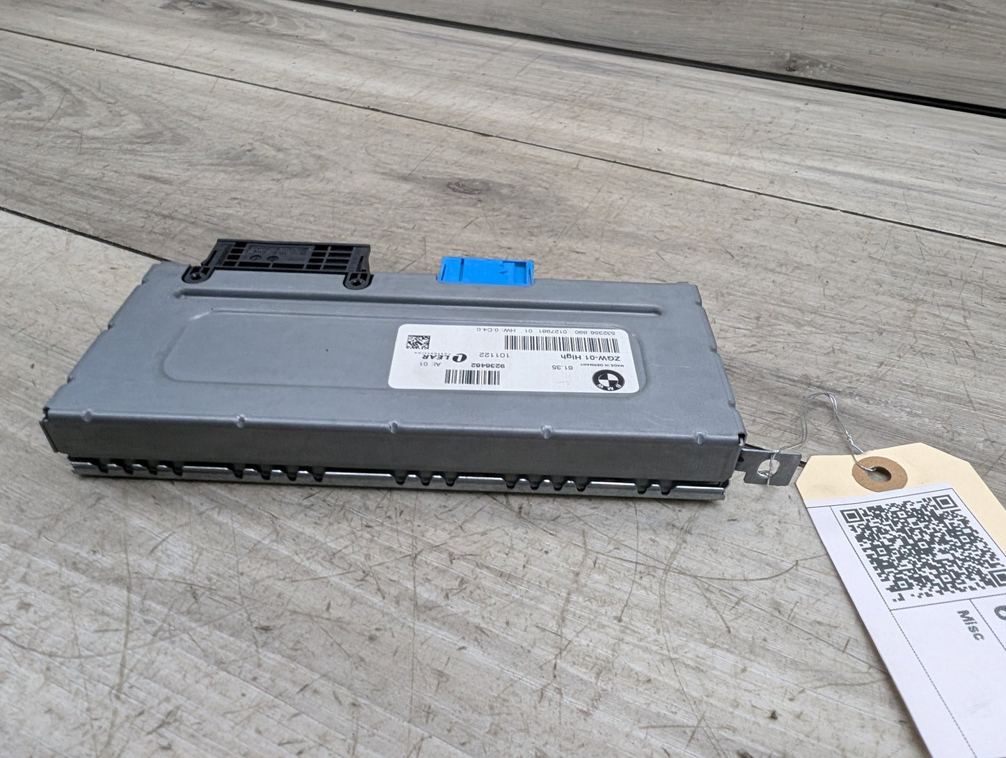 2011-2016 BMW 535i F10 Gateway Module 9236462