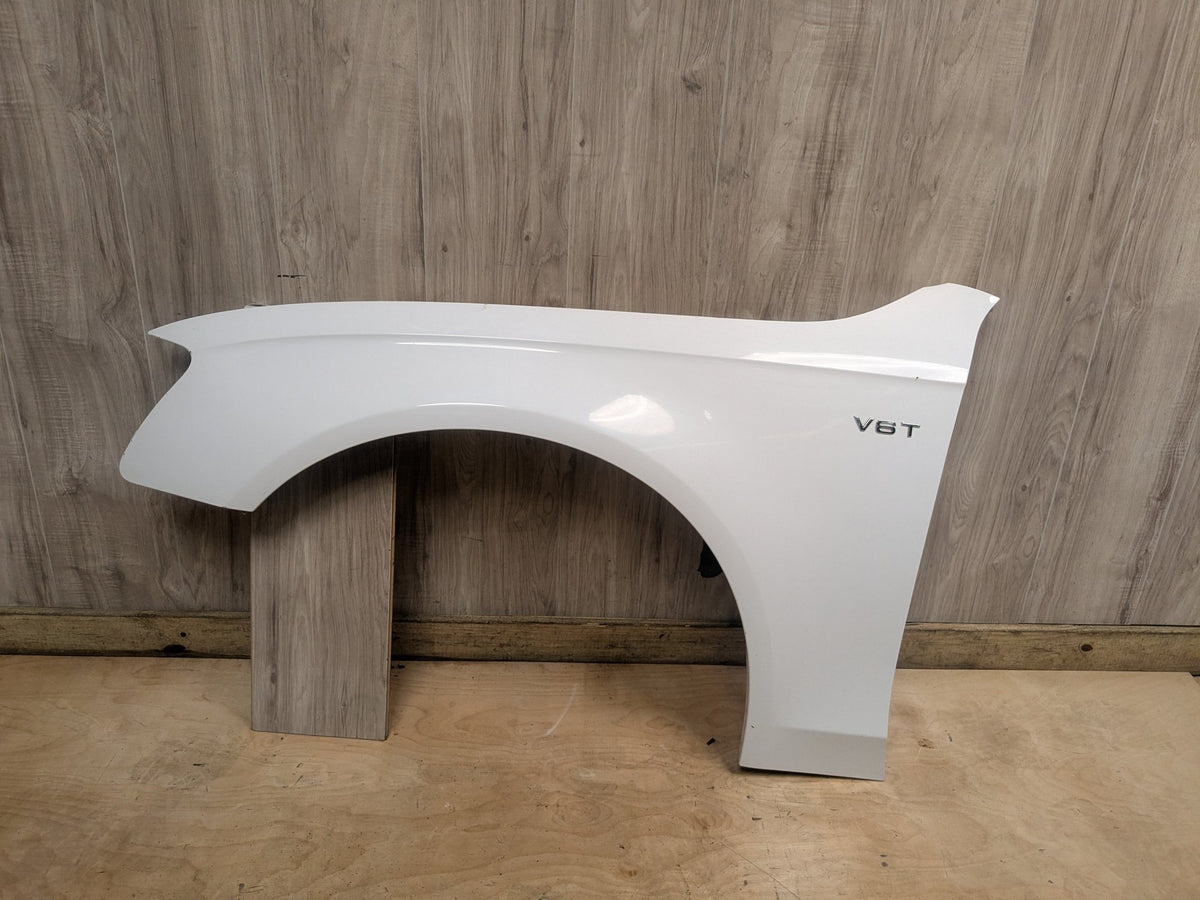 2009-2012 Audi A4 S4 B8 Front Left Driver Fender Panel White T9/ Y9C