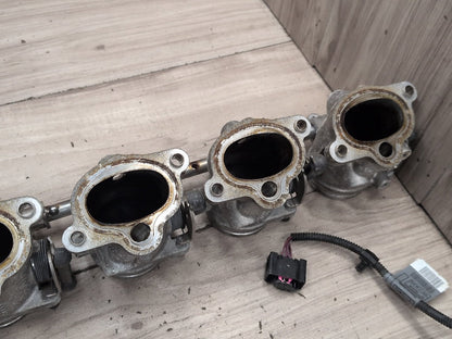 2004-2010 BMW E64 M6 S85B50A Engine Motor Throttle Body SET 7834831