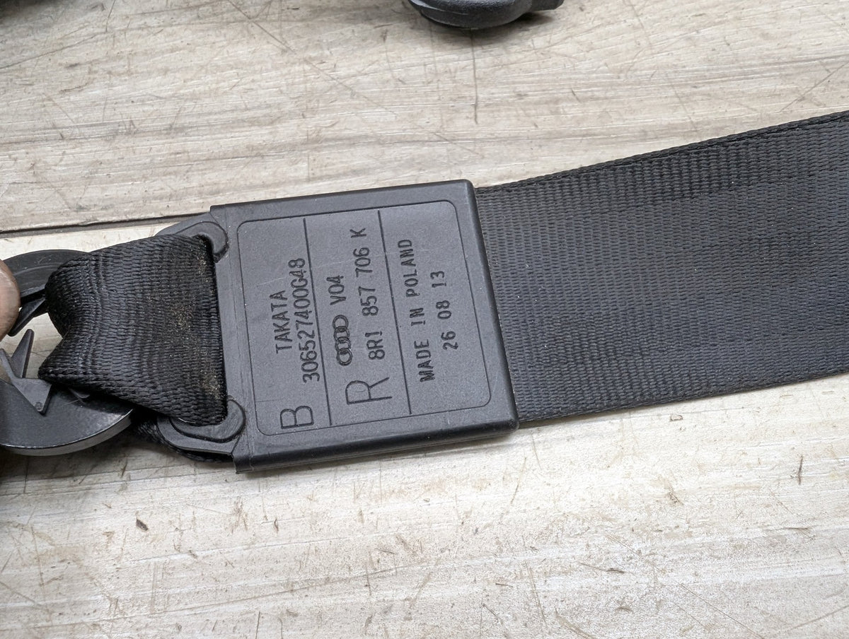 2009-2017 Audi Q5 8R Front Right Passenger Seatbelt Seat Belt Retractor 8R1857706K OEM