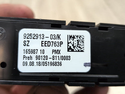 OEM BMW F22 F23 F30 F32 F33 F36 Sport Eco Drive Camera PDC DSC Switch Button