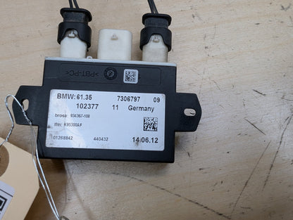 2012-2018 BMW 328i F30 Rear Smart Opener Sensor Module W/ Harness & Strap SET 7306797