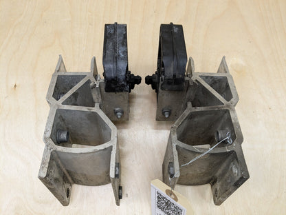 18-24 OEM BMW G01 G02 F97 F98 X3 X4 Left Right Side Bumper Impact Mount Brackets
