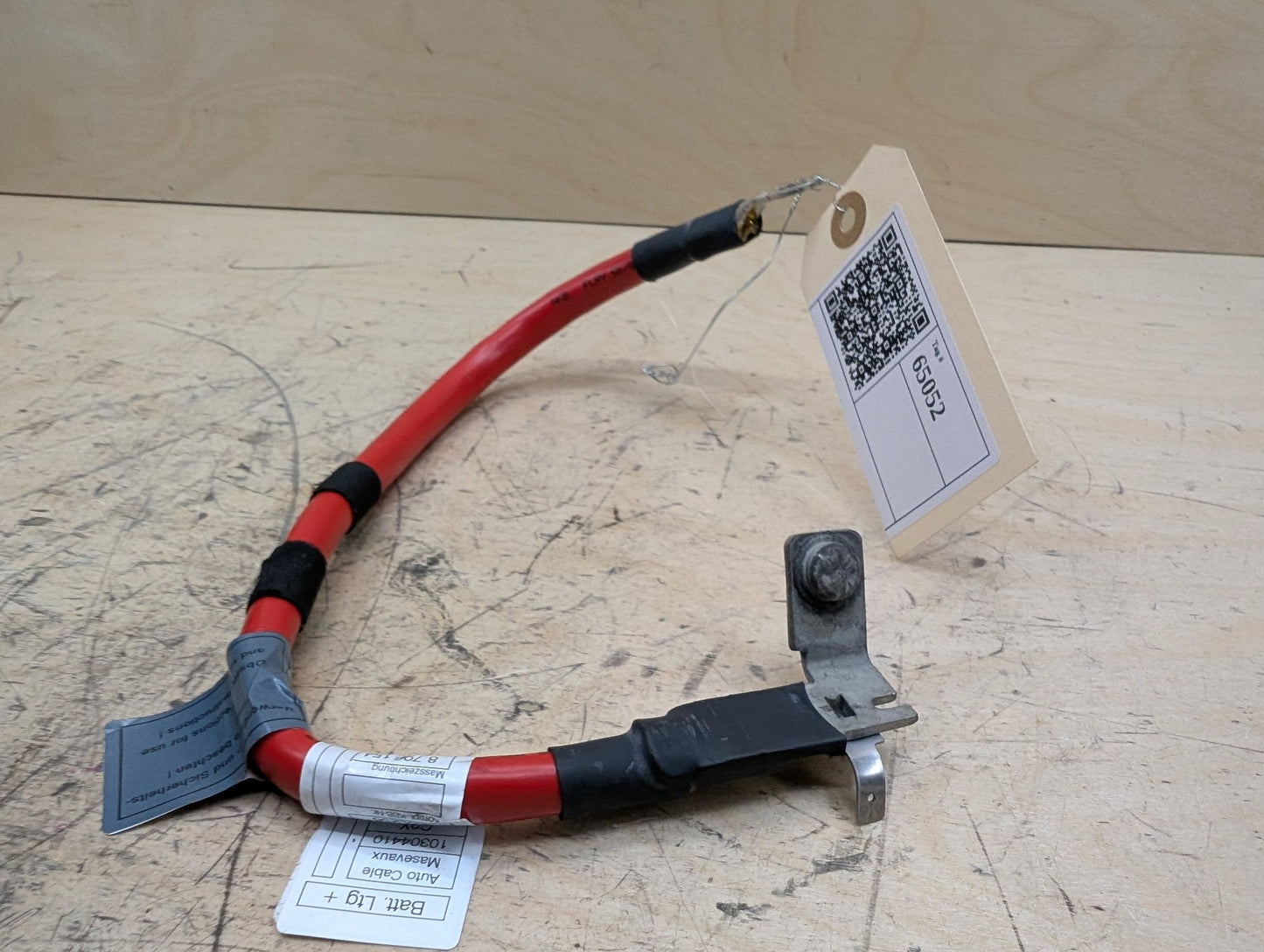 20-24 OEM BMW G20 G22 G23 G26 Positive + Battery Cable Terminal Harness Red