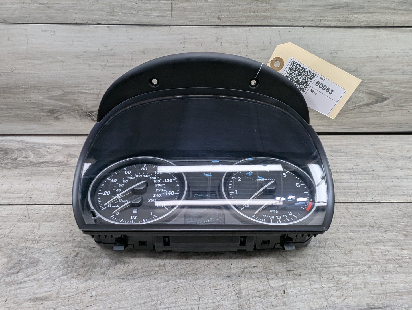 09-11 OEM BMW E90 328 335 Speedometer Instrument Cluster Siemens VDO